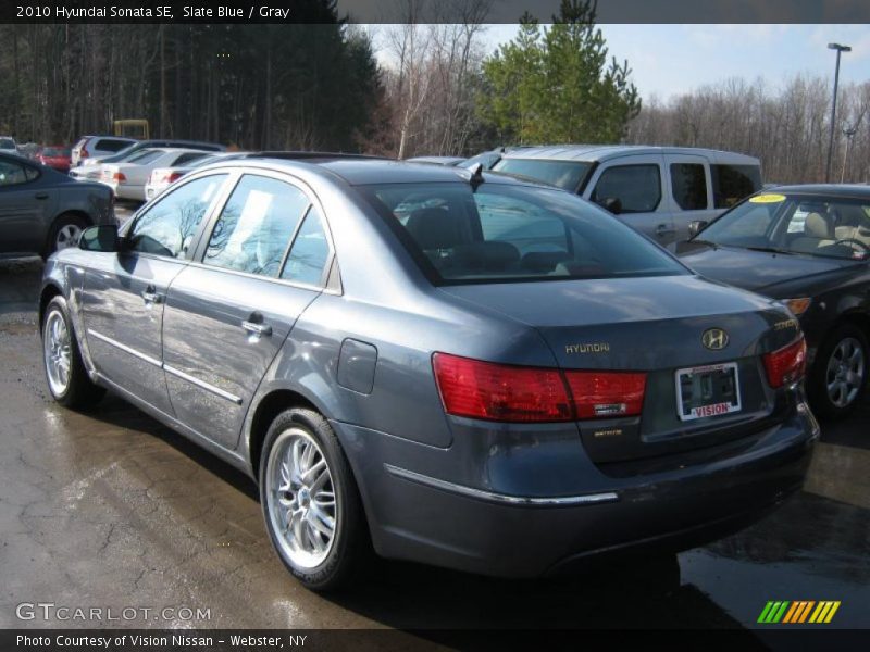 Slate Blue / Gray 2010 Hyundai Sonata SE