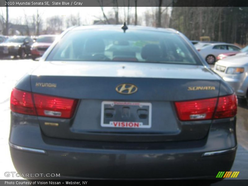 Slate Blue / Gray 2010 Hyundai Sonata SE