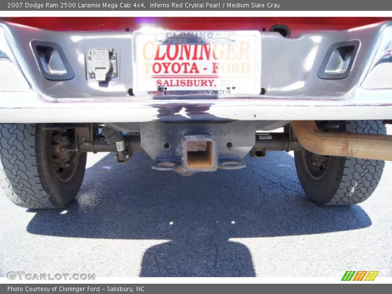 Inferno Red Crystal Pearl / Medium Slate Gray 2007 Dodge Ram 2500 Laramie Mega Cab 4x4