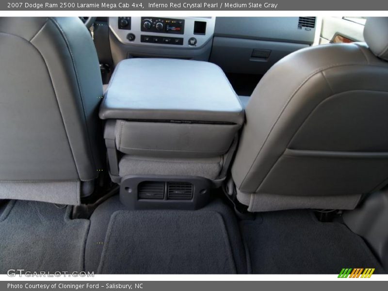 Inferno Red Crystal Pearl / Medium Slate Gray 2007 Dodge Ram 2500 Laramie Mega Cab 4x4
