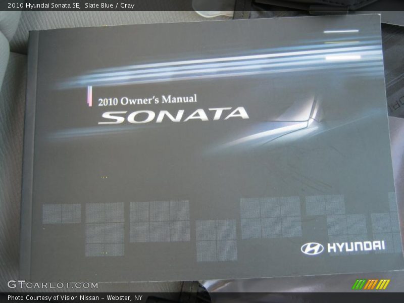 Slate Blue / Gray 2010 Hyundai Sonata SE
