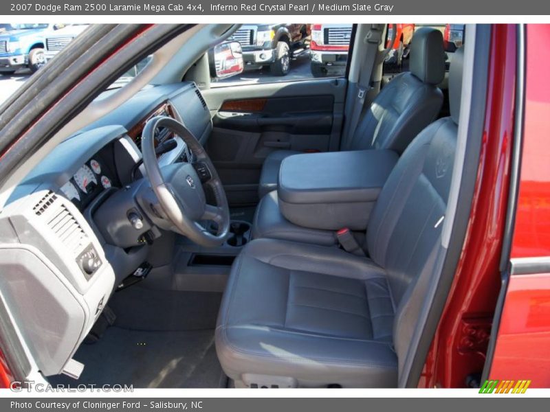  2007 Ram 2500 Laramie Mega Cab 4x4 Medium Slate Gray Interior