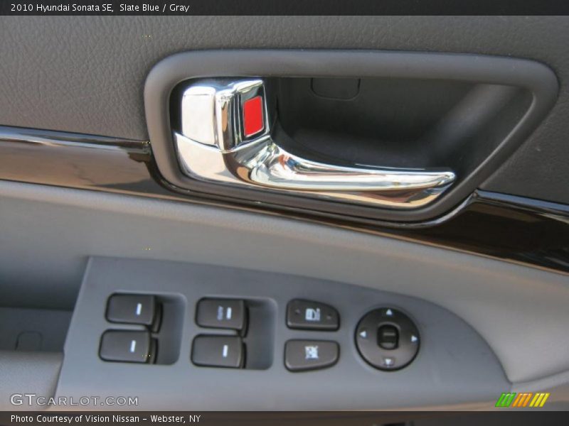 Slate Blue / Gray 2010 Hyundai Sonata SE