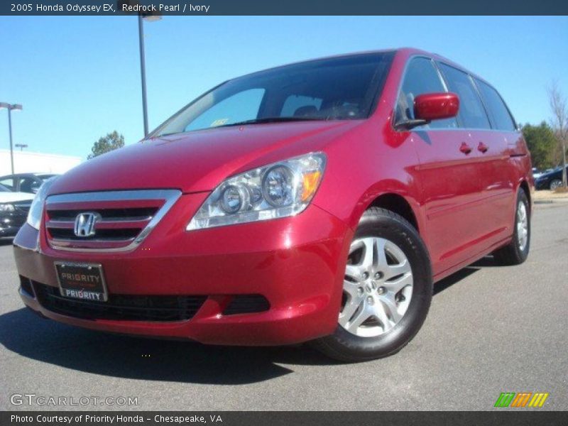 Redrock Pearl / Ivory 2005 Honda Odyssey EX