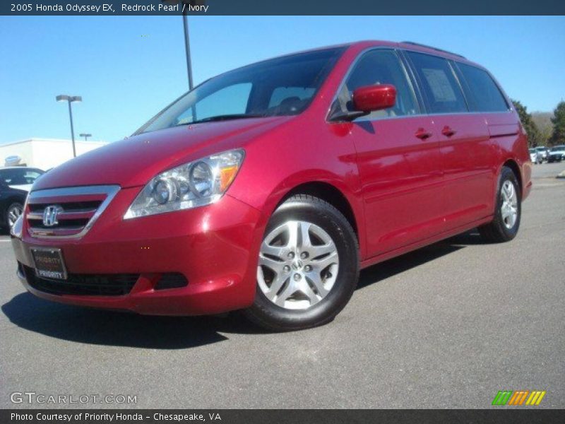 Redrock Pearl / Ivory 2005 Honda Odyssey EX