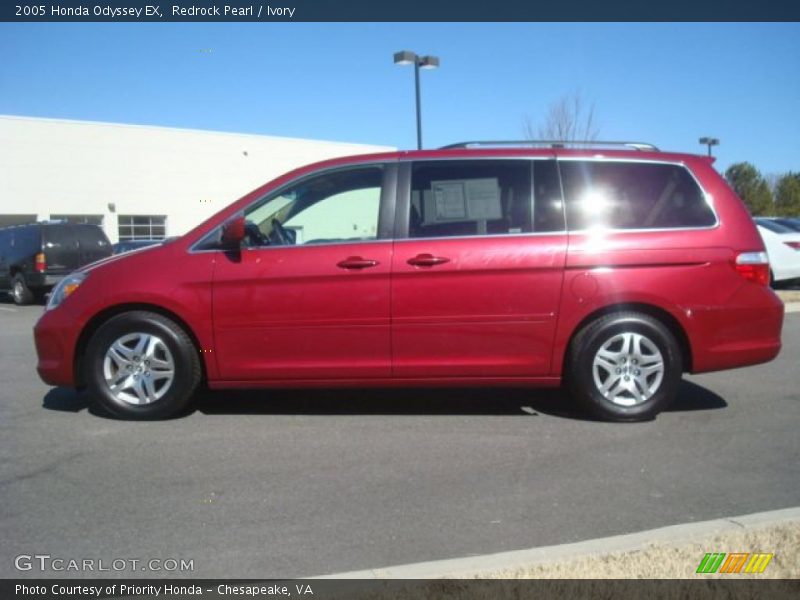 Redrock Pearl / Ivory 2005 Honda Odyssey EX