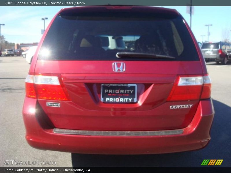 Redrock Pearl / Ivory 2005 Honda Odyssey EX