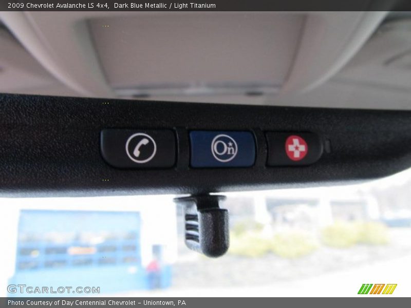 Dark Blue Metallic / Light Titanium 2009 Chevrolet Avalanche LS 4x4