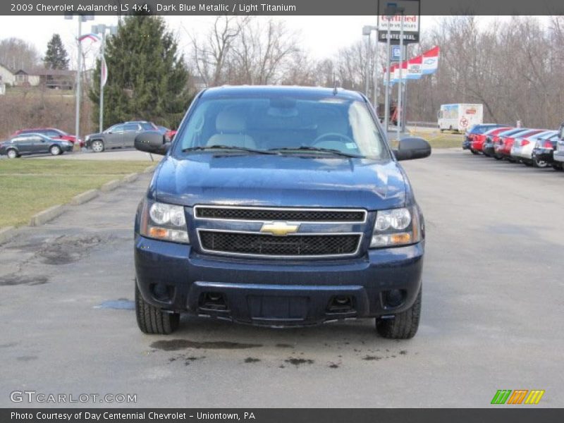 Dark Blue Metallic / Light Titanium 2009 Chevrolet Avalanche LS 4x4