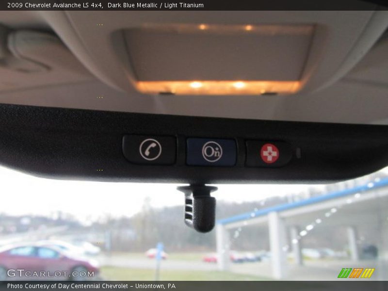 Dark Blue Metallic / Light Titanium 2009 Chevrolet Avalanche LS 4x4