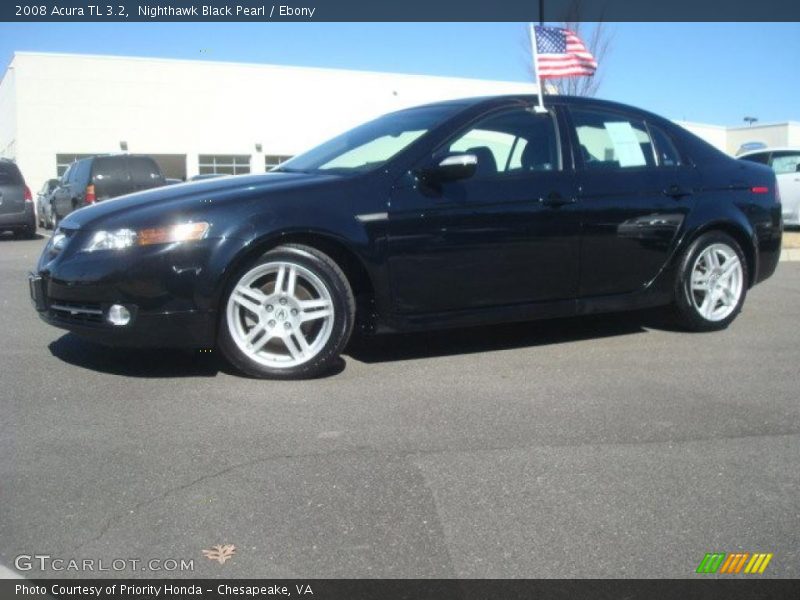 Nighthawk Black Pearl / Ebony 2008 Acura TL 3.2