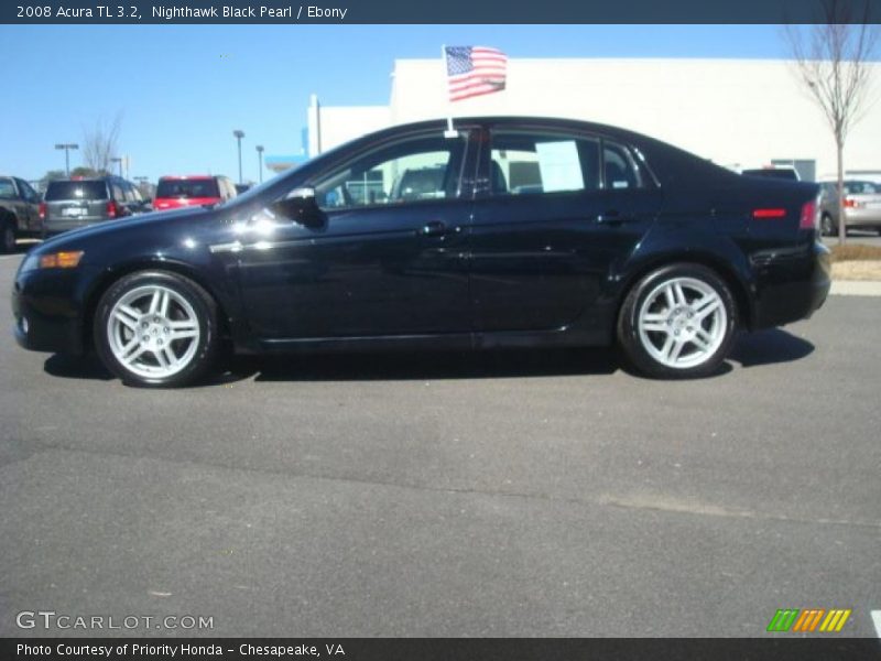 Nighthawk Black Pearl / Ebony 2008 Acura TL 3.2