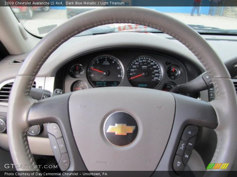 Dark Blue Metallic / Light Titanium 2009 Chevrolet Avalanche LS 4x4