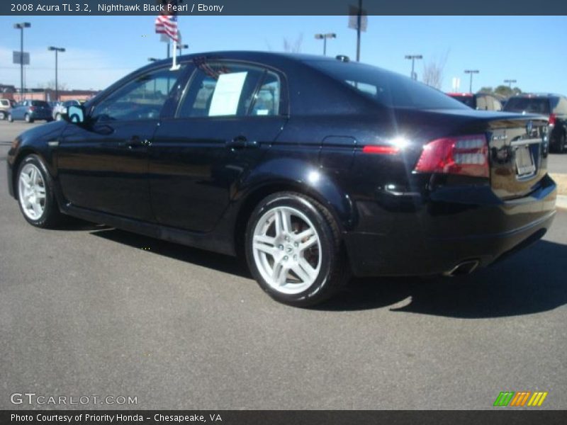 Nighthawk Black Pearl / Ebony 2008 Acura TL 3.2