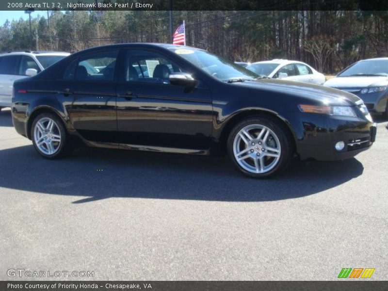 Nighthawk Black Pearl / Ebony 2008 Acura TL 3.2