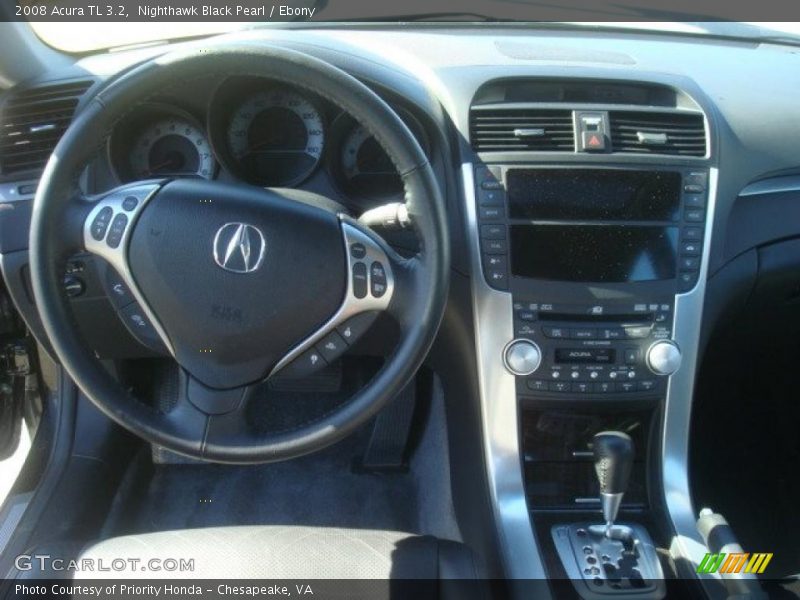 Nighthawk Black Pearl / Ebony 2008 Acura TL 3.2