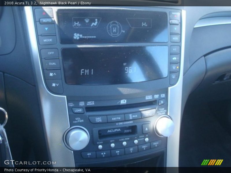 Nighthawk Black Pearl / Ebony 2008 Acura TL 3.2