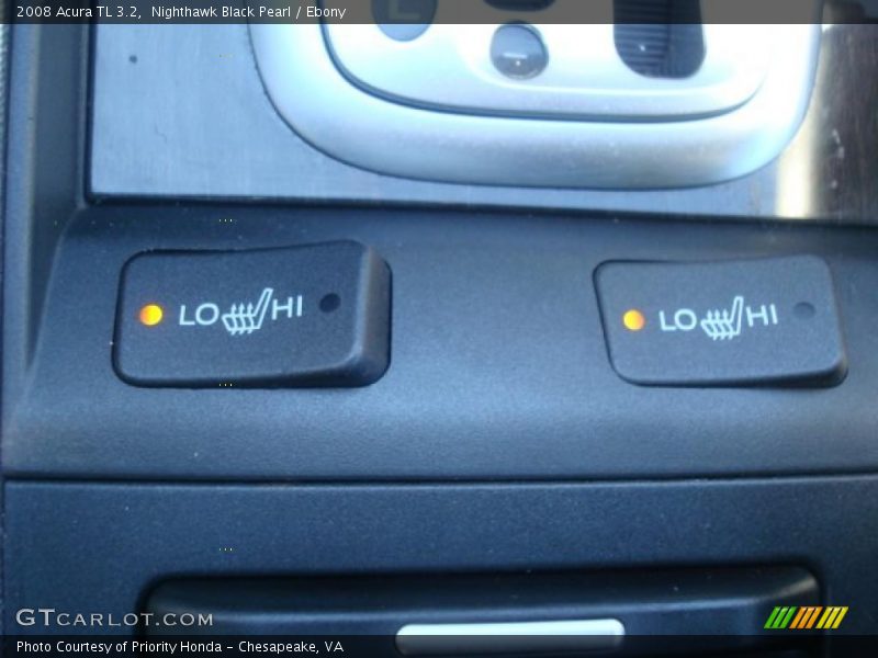 Nighthawk Black Pearl / Ebony 2008 Acura TL 3.2