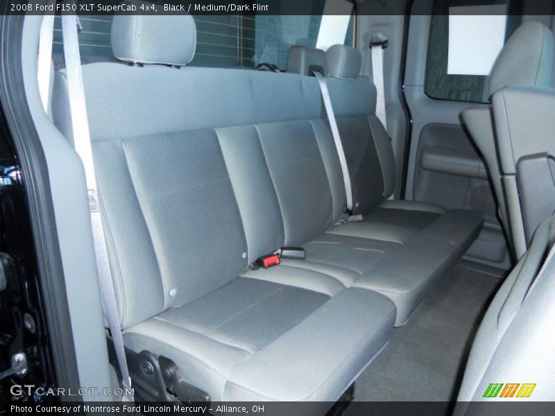 Black / Medium/Dark Flint 2008 Ford F150 XLT SuperCab 4x4