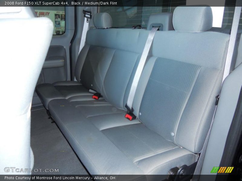 Black / Medium/Dark Flint 2008 Ford F150 XLT SuperCab 4x4