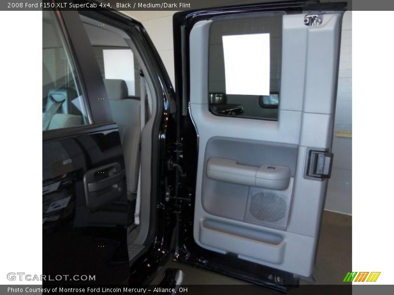 Black / Medium/Dark Flint 2008 Ford F150 XLT SuperCab 4x4
