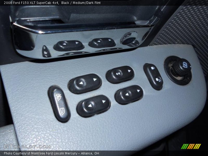 Black / Medium/Dark Flint 2008 Ford F150 XLT SuperCab 4x4