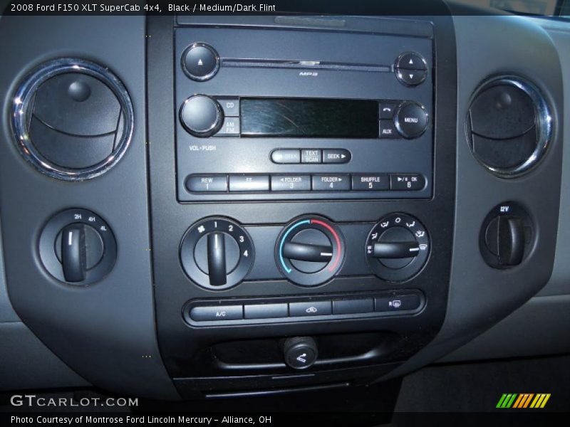 Black / Medium/Dark Flint 2008 Ford F150 XLT SuperCab 4x4