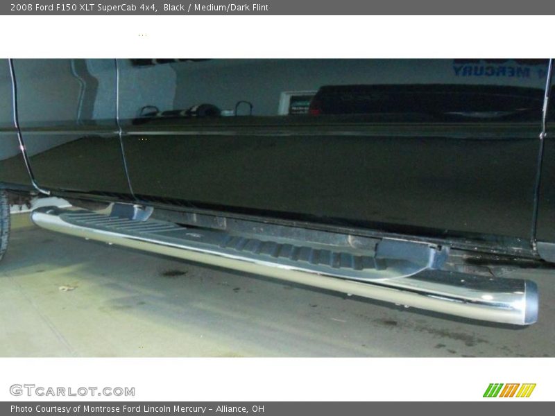 Black / Medium/Dark Flint 2008 Ford F150 XLT SuperCab 4x4