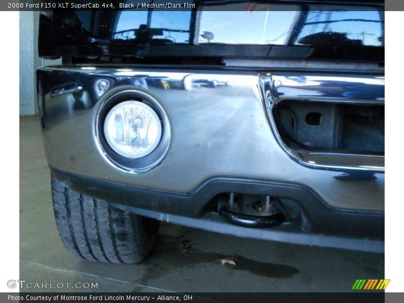 Black / Medium/Dark Flint 2008 Ford F150 XLT SuperCab 4x4