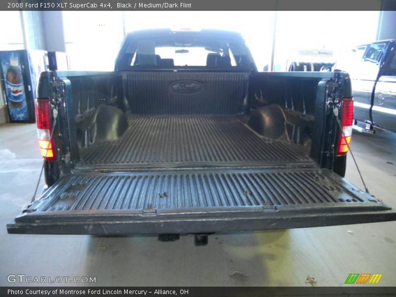 Black / Medium/Dark Flint 2008 Ford F150 XLT SuperCab 4x4