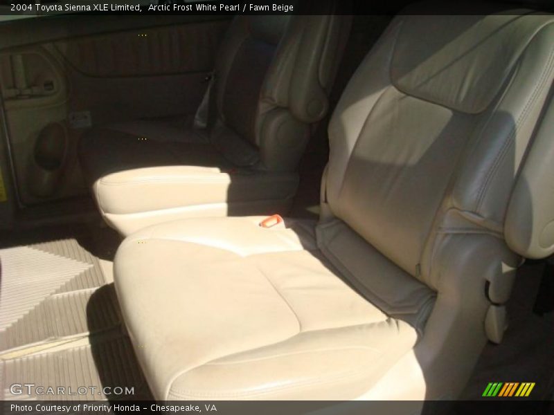 Arctic Frost White Pearl / Fawn Beige 2004 Toyota Sienna XLE Limited