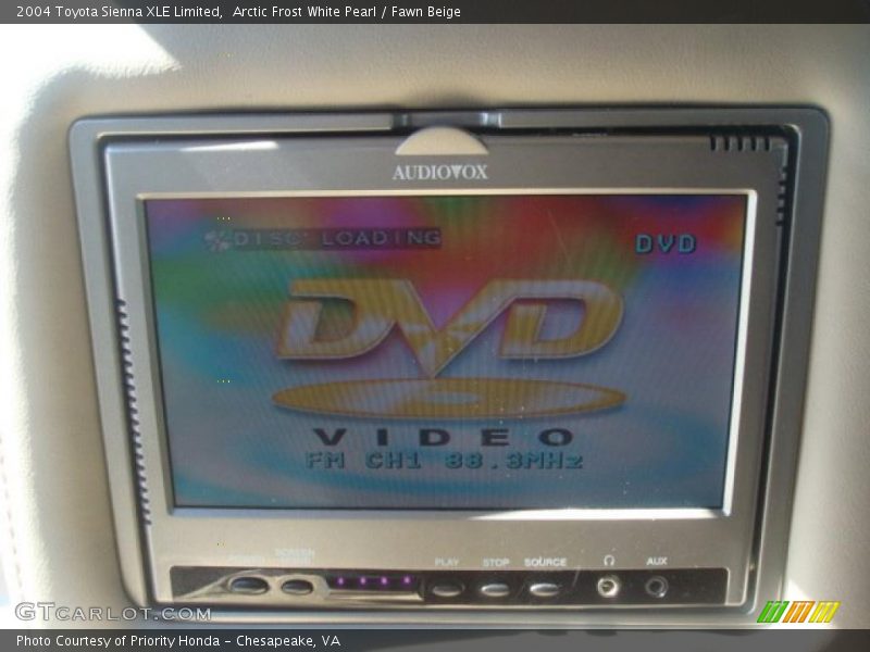 Arctic Frost White Pearl / Fawn Beige 2004 Toyota Sienna XLE Limited