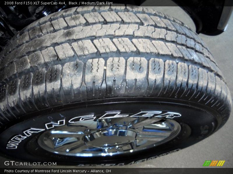 Black / Medium/Dark Flint 2008 Ford F150 XLT SuperCab 4x4