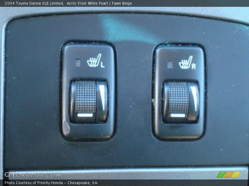 Arctic Frost White Pearl / Fawn Beige 2004 Toyota Sienna XLE Limited