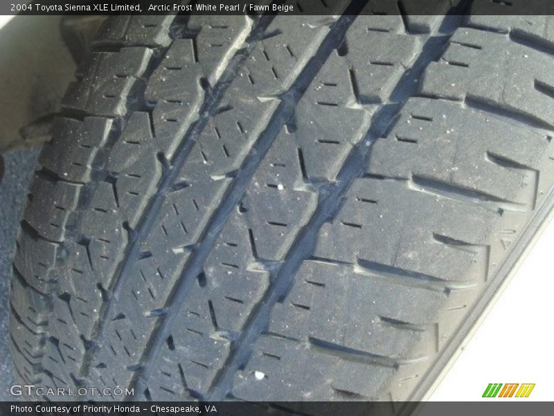 Arctic Frost White Pearl / Fawn Beige 2004 Toyota Sienna XLE Limited