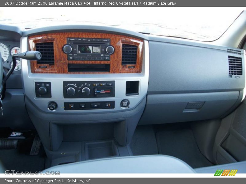 Inferno Red Crystal Pearl / Medium Slate Gray 2007 Dodge Ram 2500 Laramie Mega Cab 4x4
