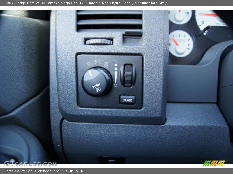 Controls of 2007 Ram 2500 Laramie Mega Cab 4x4