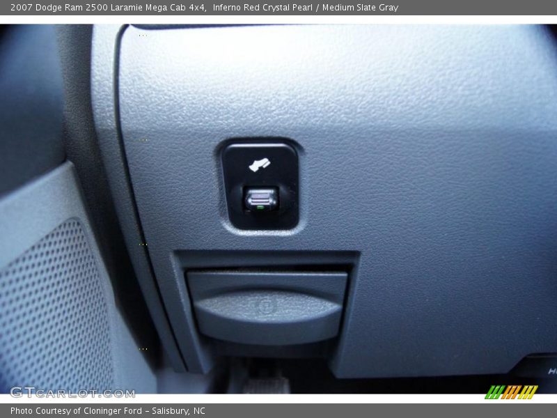 Inferno Red Crystal Pearl / Medium Slate Gray 2007 Dodge Ram 2500 Laramie Mega Cab 4x4