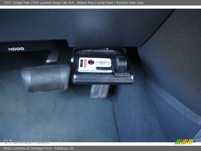 Inferno Red Crystal Pearl / Medium Slate Gray 2007 Dodge Ram 2500 Laramie Mega Cab 4x4