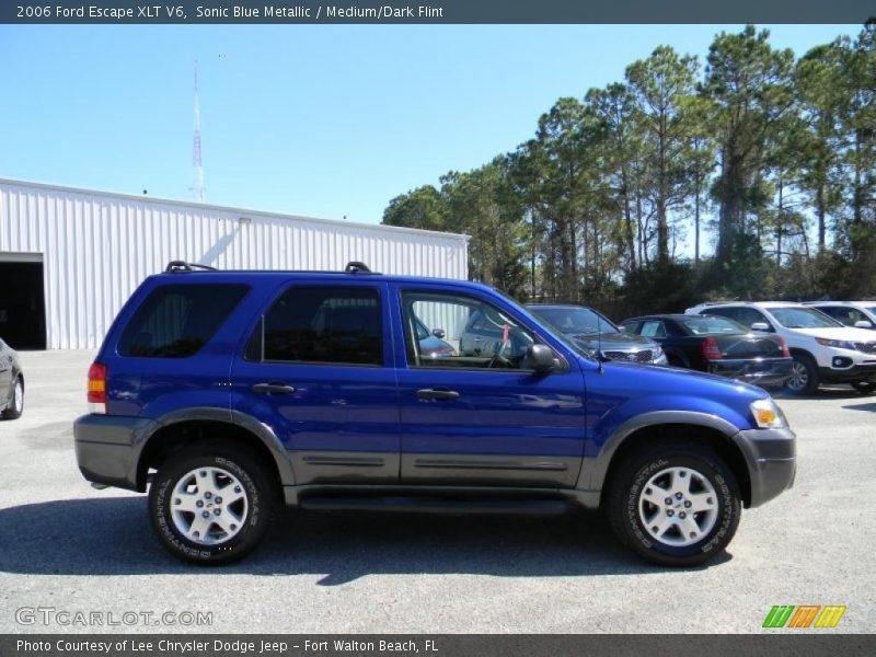 Sonic Blue Metallic / Medium/Dark Flint 2006 Ford Escape XLT V6