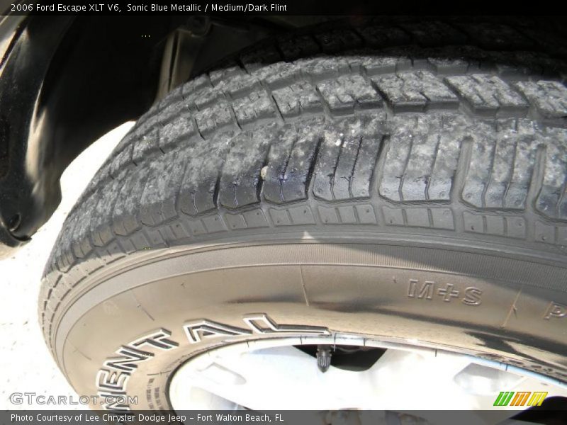 Sonic Blue Metallic / Medium/Dark Flint 2006 Ford Escape XLT V6