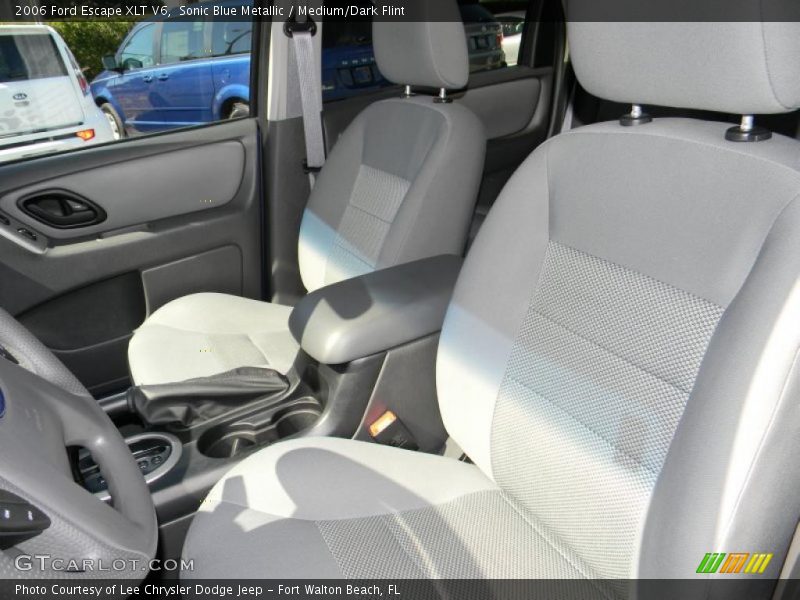 Sonic Blue Metallic / Medium/Dark Flint 2006 Ford Escape XLT V6