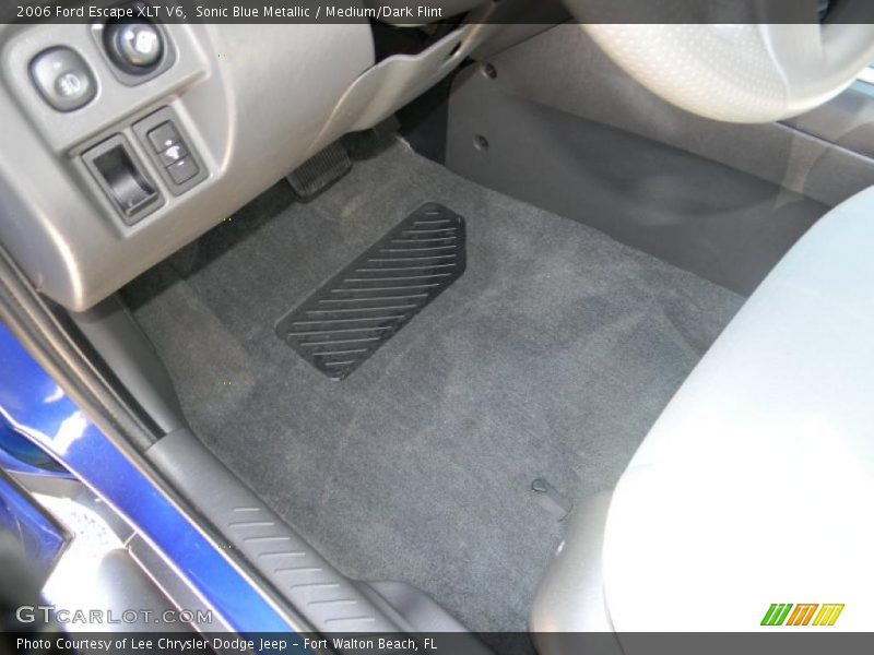 Sonic Blue Metallic / Medium/Dark Flint 2006 Ford Escape XLT V6