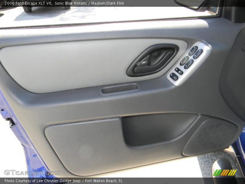 Sonic Blue Metallic / Medium/Dark Flint 2006 Ford Escape XLT V6