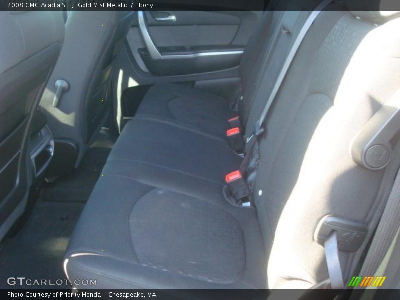 Gold Mist Metallic / Ebony 2008 GMC Acadia SLE