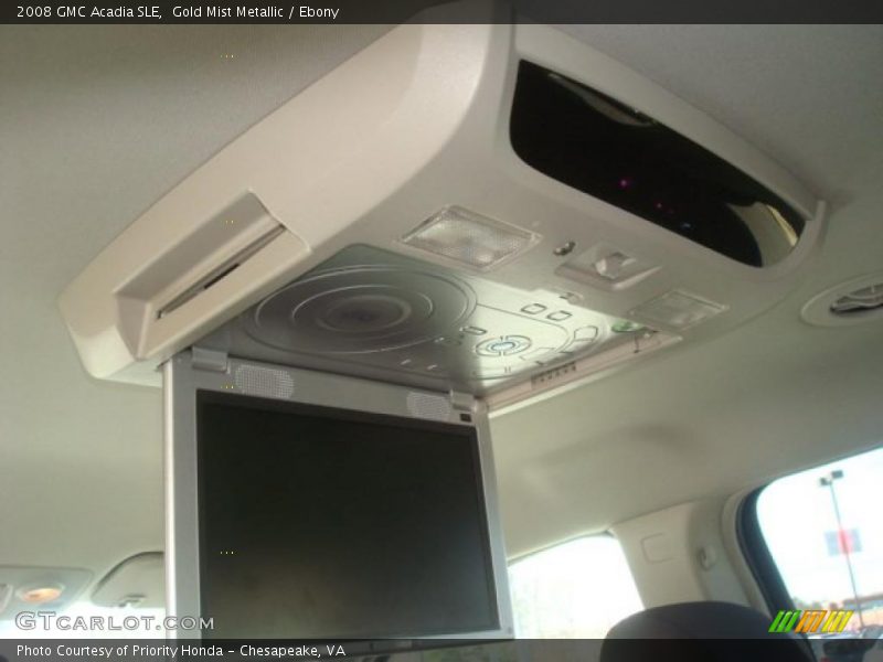 Gold Mist Metallic / Ebony 2008 GMC Acadia SLE