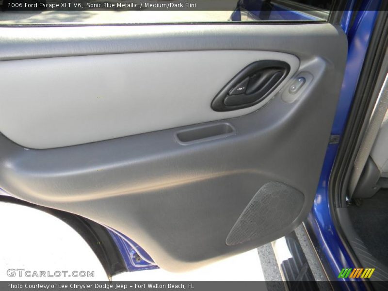 Sonic Blue Metallic / Medium/Dark Flint 2006 Ford Escape XLT V6