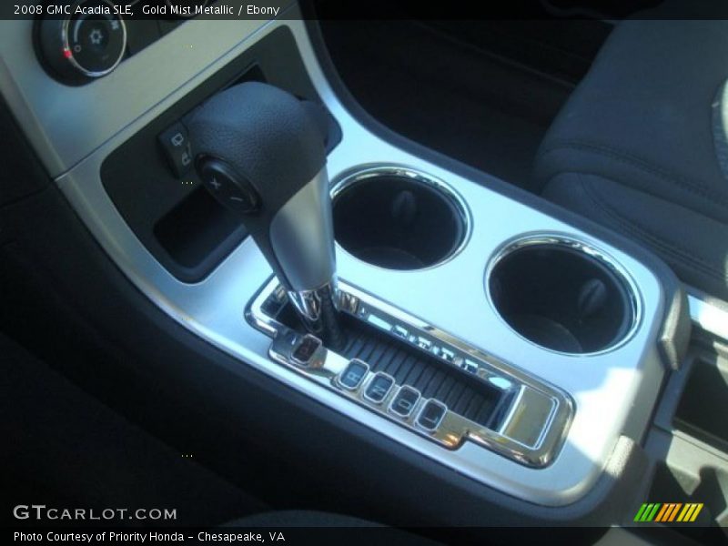 Gold Mist Metallic / Ebony 2008 GMC Acadia SLE