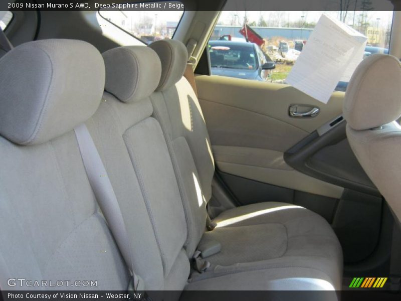 Deep Sapphire Metallic / Beige 2009 Nissan Murano S AWD