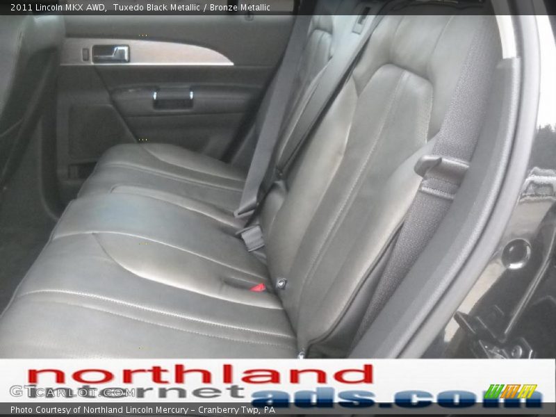 Tuxedo Black Metallic / Bronze Metallic 2011 Lincoln MKX AWD